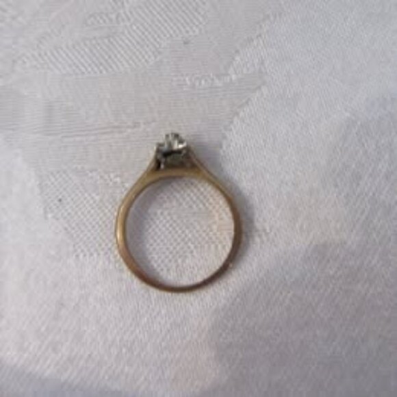 Pinky Diamond Ring 10-14K - Picture 5 of 8